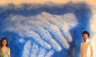 Những kiệt tác siêu thực bằng vải tuyn của nghệ sĩ đương đại Benjamin Shine 