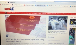 Trang tinmoi24 bị xử phạt vì trích dẫn sai nội dung dịch bệnh