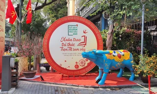 Phố sách xuân diễn ra tại đường 19/12