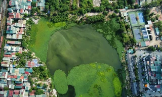 Hà Nội: Sau san phẳng hồ 3,5ha, thêm một hồ mới bị san lấp