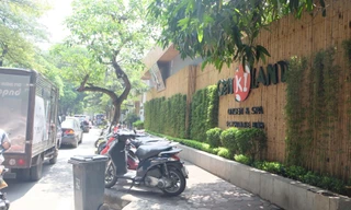 Nhà hàng Nhật thuê đất trên dự án cống hóa kênh mương Phan Kế Bính