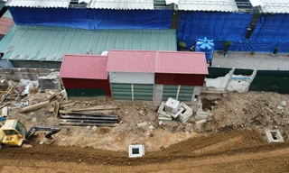 Hà Nội: Sau giải phóng mặt bằng để mở đường, nhà 'siêu mỏng' xuất hiện