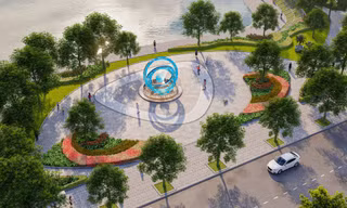 Hé lộ loạt hình ảnh hồ Thiền Quang sau cải tạo