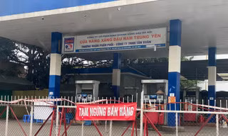 Cây xăng Nam Trung Yên. Ảnh minh họa