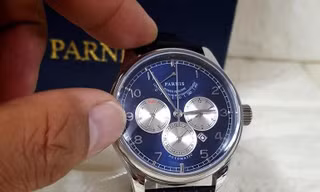 Đồng hồ Parnis Trung Quốc gắn 'mắc' Thụy Sĩ để dễ bán hàng?!