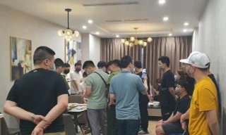 Nơi phát hiện ra nhóm người Trung Quốc. Ảnh ANTĐ