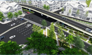 Phối cảnh nút giao An Dương - Thanh Niên