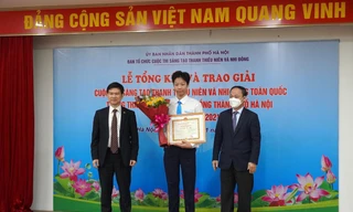 Giải đặc biệt được trao cho đề tài “Trợ lý ảo du lịch” của nhóm tác giả: Nguyễn Hoàng Long (lớp 4A Trường Tiểu học Trung Văn, quận Nam Từ Liêm, Hà Nội).