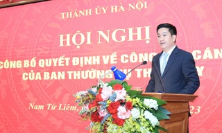 Điều động Giám đốc Sở Tài nguyên làm Phó ban Tuyên giáo Hà Nội
