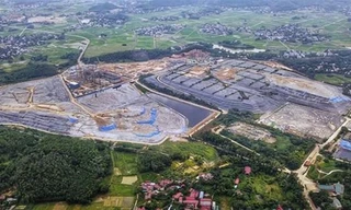 Toàn cảnh bãi rác Nam Sơn