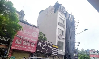 Công trình 373 Cầu Giấy bị cưỡng chế do biến tum thành tầng