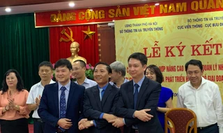 Lãnh đạo Cục Viễn thông, Cục Bưu điện Trung ương (Bộ TT&TT) và Sở TT-TT Hà Nội