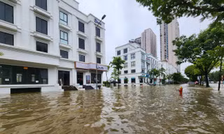 Hà Nội triển khai dự án 'giải cứu ngập' cho khu đô thị Nam An Khánh