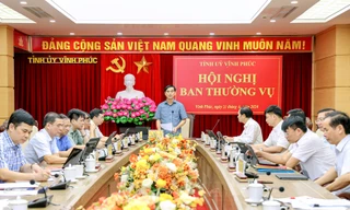 Tỉnh Vĩnh Phúc cho thôi chức một số giám đốc sở sau kỷ luật
