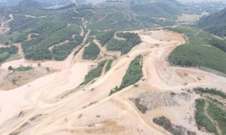 Hòa Bình lý giải về Dự án khu đô thị gần 100ha 'xẻ núi' khi chưa được cấp phép