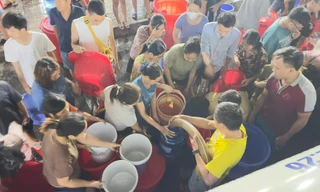 Mất nước ở Thủ đô 