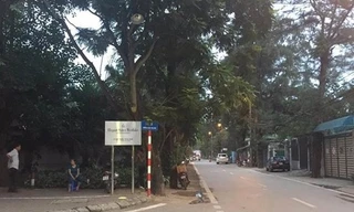 Hà Nội duyệt chỉ giới đường Đặng Thai Mai gần hồ Tây