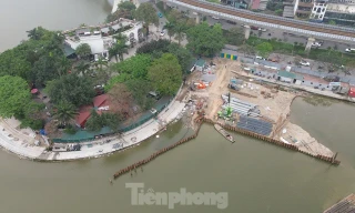 Hà Nội thu hồi bán đảo hồ Đống Đa để làm công viên, cây xanh