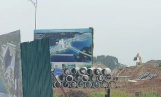 Khu đô thị sinh thái Bắc Đầm Vạc của Công ty CP Sông Hồng Hoàng Gia ở thành phố Vĩnh Yên chưa đủ điều kiện chuyển nhượng. 