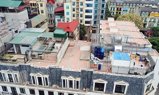 Một dự án vi phạm trật tự xây dựng hàng loạt tại quận Nam Từ Liêm
