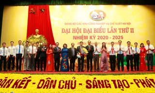 Ban Chấp hành Đảng bộ các Khu công nghiệp và chế xuất Hà Nội khóa II, nhiệm kỳ 2020-2025.