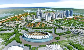 Hình ảnh 3D đô thị vệ tinh Hòa Lạc