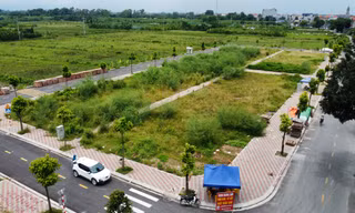 Cận cảnh 68 lô đất huyện ngoại thành vừa đấu giá cao ngất ngưởng