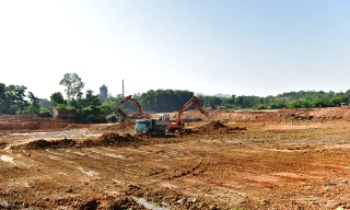 Bãi rác Nam Sơn giai đoạn 2. Ảnh: KTĐT