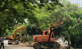 Cưỡng chế các công trình 'xẻ thịt' mương Phan Kế Bính