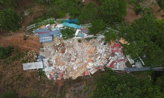 Hoàn thành cưỡng chế vi phạm đất rừng Sóc Sơn đợt đầu