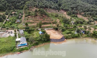 Hồ Đồng Đò là một trong những hồ sinh thái bị lấn chiếm nhiều nhất trong 6 tháng đầu năm 2021