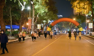 Khai trương phố đi bộ hồ Thiền Quang - Hà Nội 