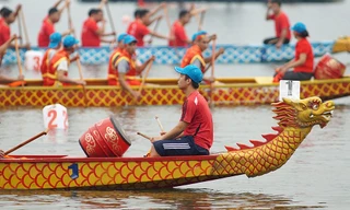 Hà Nội tổ chức Giải bơi chải Thuyền rồng lớn nhất từ trước đến nay tại Hồ Tây