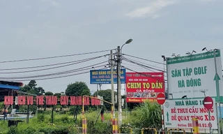 Chấm dứt hoạt động loạt công trình trái phép tại Công viên Hà Đông