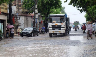 Khốn khổ với con đường ở cửa ngõ Thủ đô