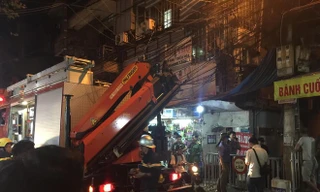 Vụ cháy trên đường Đê La Thành, Hà Nội khiến 2 người tử vong