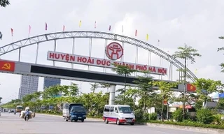 Huyện Hoài Đức hiện mới đạt 22/27 tiêu chí để lên quận