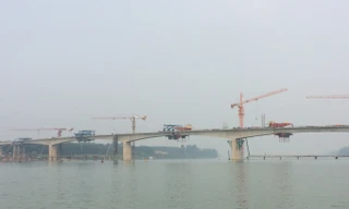 Dự án BT cầu Đồng Quang khi đang thi công xây dựng. Ảnh minh họa