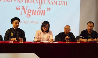 Họp báo thông tin về ngày Di sản văn hoá Việt Nam.