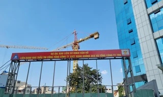 Dự án Khu liên cơ quan Vân Hồ đang được xây dựng. Ảnh minh họa