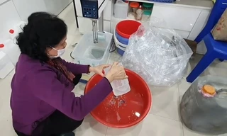 Cơ sở sản xuất của bà Vân. Ảnh: Tổng cục Quản lý thị trường