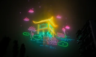 Những tác phẩm ánh sáng độc bản lần đầu xuất hiện trên bầu trời Thủ đô