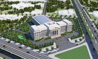 Trụ sở Tòa án nhân dân tối cao thành phố Hà Nội. Dự án do BQLDA đầu tư xây dựng công trình dân dụng và công nghiệp Thành phố Hà Nội làm chủ đầu tư.