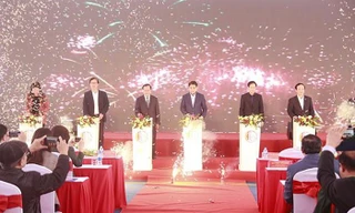 Lãnh đạo TP Hà Nội tham dự lễ khởi công dự án