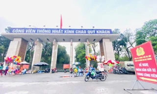 Mở toàn bộ hàng rào, xây chòi nghỉ chân tại công viên Thống Nhất