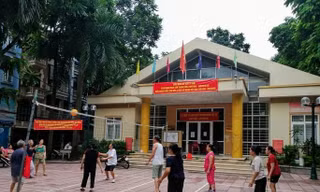 Nhà văn hóa sinh hoạt chung tại phường Nhân Chính, quận Thanh Xuân