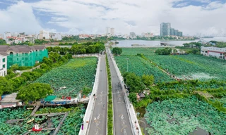 Cải tạo hồ cạnh hồ Tây nhằm ‘rửa sạch’ sông Tô Lịch