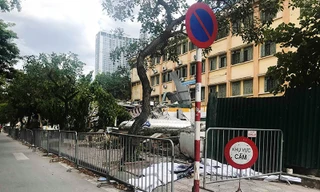 Hoàn tất cưỡng chế công trình không phép trên mương Phan Kế Bính