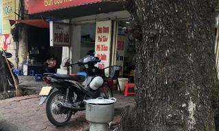 Bếp than tổ ong trên đường phố Hà Nội