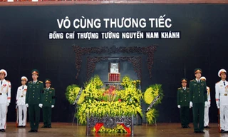 Cử hành trọng thể Lễ tang Thượng tướng Nguyễn Nam Khánh